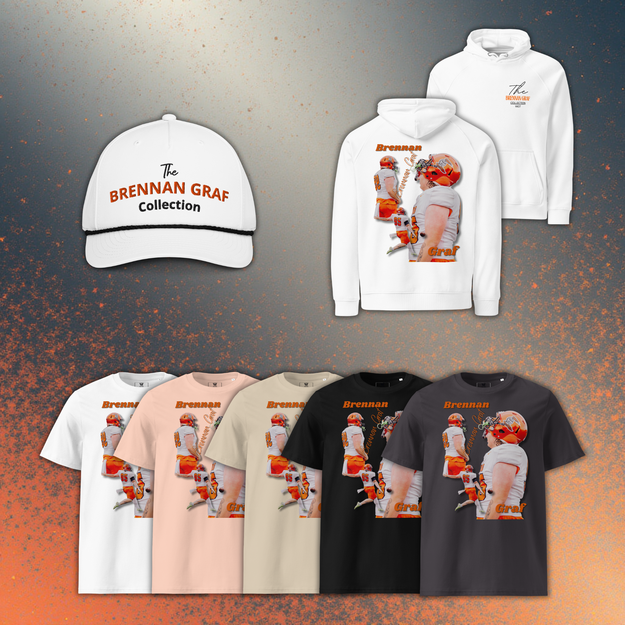 The Brennan Graf Collection Bundle - White Hoodie