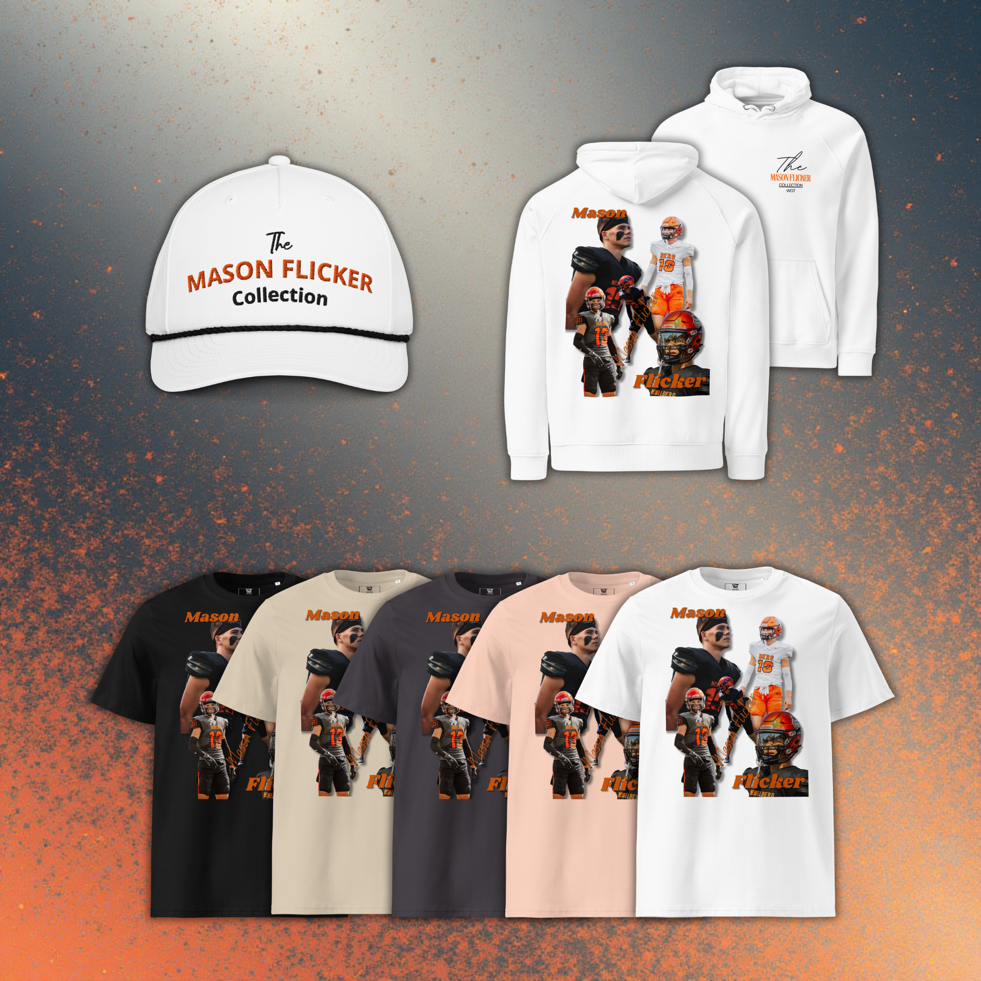 The Mason Flicker Collection Bundle - White Hoodie